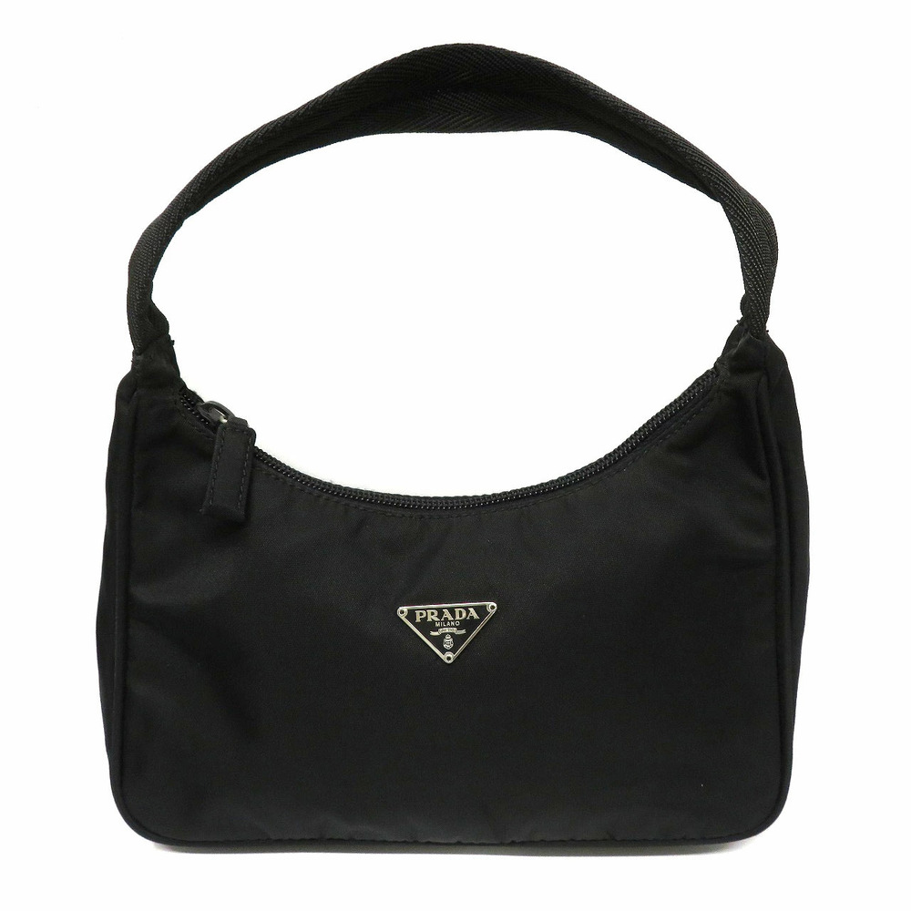 Prada ReEdition 2000 bag ReNylon woven tape handle Black